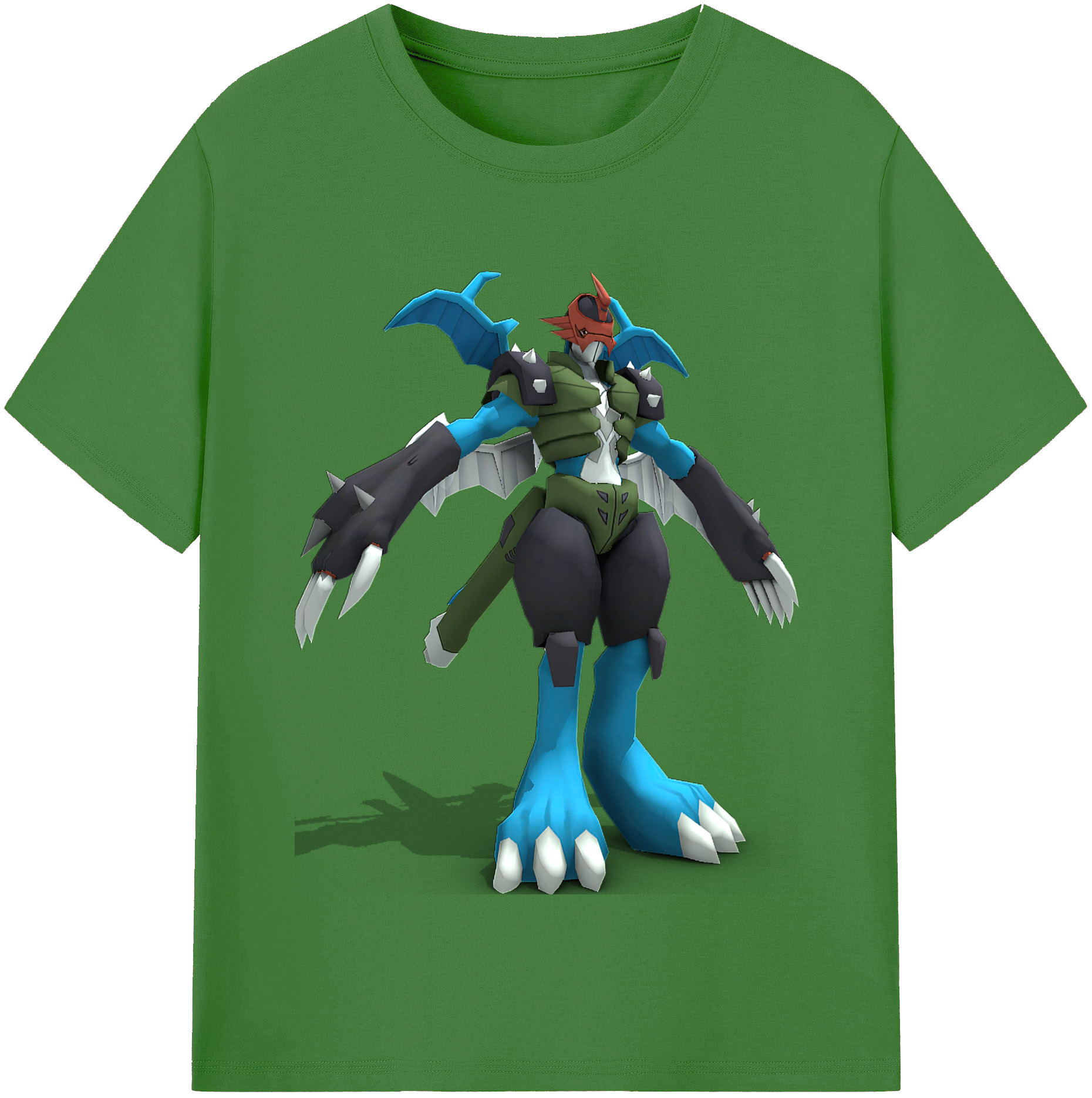（画像用） Digimon デジタルモンスター/デジモン レディースカジュアルプリントTシャツ（綿100％）
